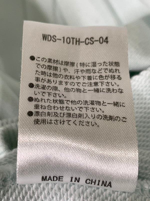 【現状渡し品】【メンズ】 WIND AND SEA ウィンダンシー LOGO HOODIE ロゴ フーディー パーカー トップス 142-261027-hu-39-min サイズ：L カラー：ライトブルー系 万代Net店