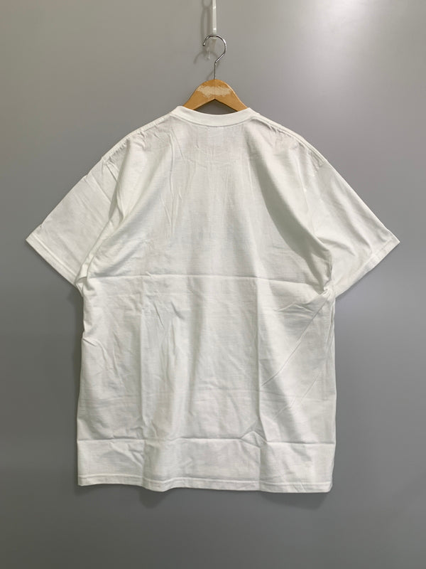 【中古品】【メンズ】 SUPREME シュプリーム WARM UP TEE ウォームアップ Tシャツ 半袖 ショートスリーブ 149-261023-hu-19-min サイズ：XL カラー：ホワイト「 万代Net店