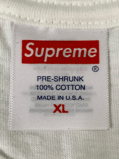 【中古品】【メンズ】 SUPREME シュプリーム WARM UP TEE ウォームアップ Tシャツ 半袖 ショートスリーブ 149-261023-hu-19-min サイズ：XL カラー：ホワイト「 万代Net店