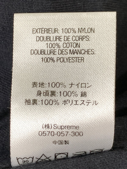 【中古品】【メンズ】 SUPREME シュプリーム 21SS SPELLOUT TRACK JACKET スペルアウト トラック ジャケット ジップアップ ライトアウター 149-261028-hu-19-min サイズ：L カラー：ブラック 万代Net店
