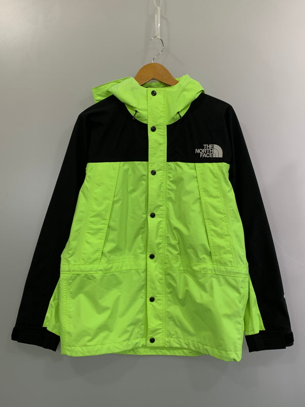 【中古品】【メンズ】 THE NORTH FACE ザ ノース フェイス MOUNTAIN LIGHT JACKET マウンテン ライト ジャケット NP11834 ライトアウター 144-261028-hu-41-min サイズ：L カラー：ブラック/蛍光イエロー 万代Net店
