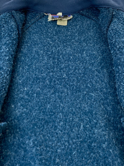 【現状渡し品】【メンズ】 PATAGONIA パタゴニア 70S 白タグ前期 FLEECE JACKET 70年代 白タグ前期 フリース ジャケット ボア アウター ヴィンテージ 144-261028-hu-39-min サイズ：XS カラー：ブルー 万代Net店