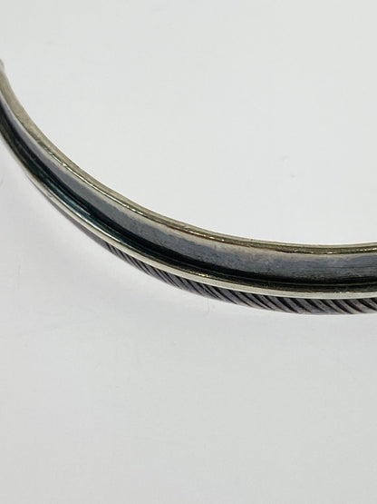 【中古品】【メンズ】 ATASE アティース SIMPLE NAVAJO BRACELET シンプル ナバホ ブレスレット バングル アクセサリー 192-261027-jt-06-min カラー：シルバー 万代Net店