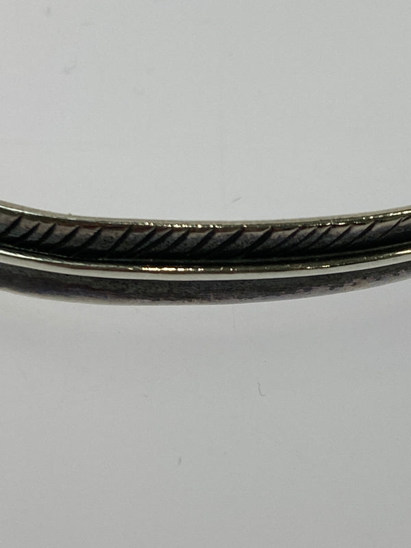 【中古品】【メンズ】 ATASE アティース SIMPLE NAVAJO BRACELET シンプル ナバホ ブレスレット バングル アクセサリー 192-261027-jt-06-min カラー：シルバー 万代Net店