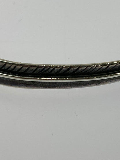 【中古品】【メンズ】 ATASE アティース SIMPLE NAVAJO BRACELET シンプル ナバホ ブレスレット バングル アクセサリー 192-261027-jt-06-min カラー：シルバー 万代Net店