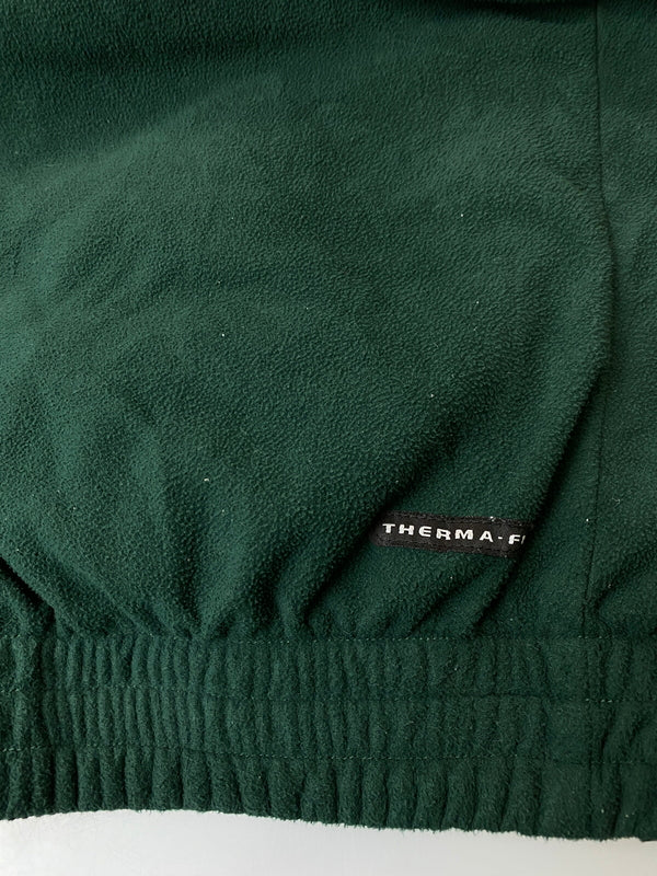 【現状渡し品】【メンズ】 NIKE ナイキ 90S LOGO NYLON JACKET 90年代 ロゴ ナイロンジャケット ヴィンテージ メンズ アウター リバーシブル 146-261030-em-47-min サイズ：XL カラー：ブラック/グリーン 万代Net店