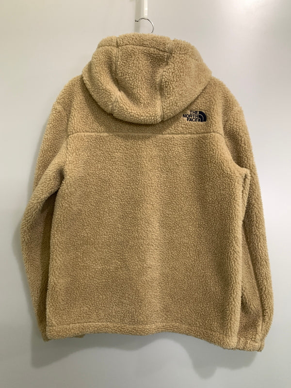 【中古品】【レディース】 THE NORTH FACE WHITE LABEL ザ・ノースフェイス ホワイトレーベル NJ4FL56L RIMO HOOD FLEECE JACKET リモフード フリースジャケット ボアジャケット アウター 169-261024-ta-24-min サイズ：S/90 カラー：キャメル 万代Net店