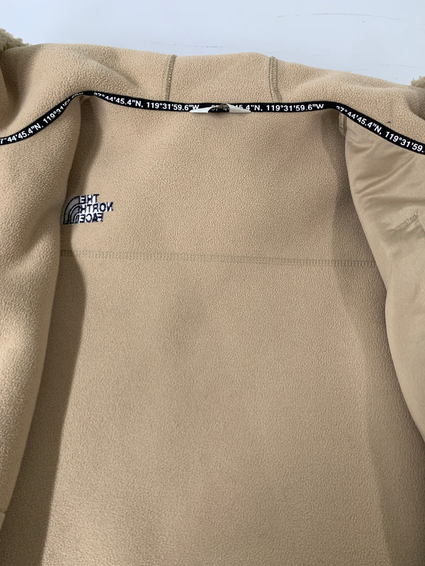【中古品】【レディース】 THE NORTH FACE WHITE LABEL ザ・ノースフェイス ホワイトレーベル NJ4FL56L RIMO HOOD FLEECE JACKET リモフード フリースジャケット ボアジャケット アウター 169-261024-ta-24-min サイズ：S/90 カラー：キャメル 万代Net店