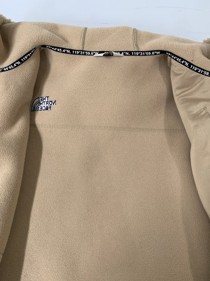 【中古品】【レディース】 THE NORTH FACE WHITE LABEL ザ・ノースフェイス ホワイトレーベル NJ4FL56L RIMO HOOD FLEECE JACKET リモフード フリースジャケット ボアジャケット アウター 169-261024-ta-24-min サイズ：S/90 カラー：キャメル 万代Net店