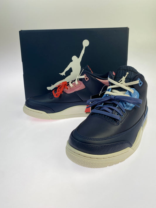 【中古品】【メンズ/レディース】 NIKE ナイキ WOMEN'S AIR JORDAN 3 ウィメンズ エアジョーダン 3 CK9246-400 靴 シューズ スニーカー 160-261026-hu-05-min カラー：OBSIDIAN/CHALK-TRACK RED 万代Net店