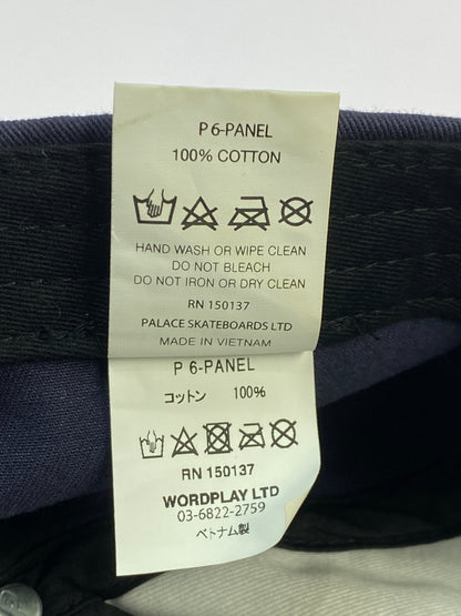 【中古品】【メンズ】 PALACE パレス P CAP ピー キャップ 帽子 185-261030-em-14-min カラー：ネイビー 万代Net店