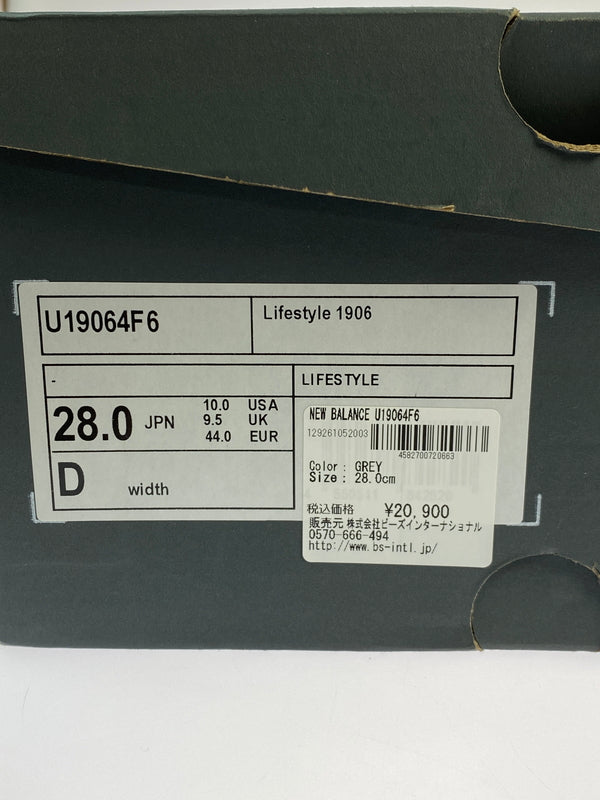 【中古品】【メンズ】 NEW BALANCE ニューバランス 1906A U19064F6 靴 シューズ スニーカー 162-261026-hu-09-min カラー：GREY 万代Net店