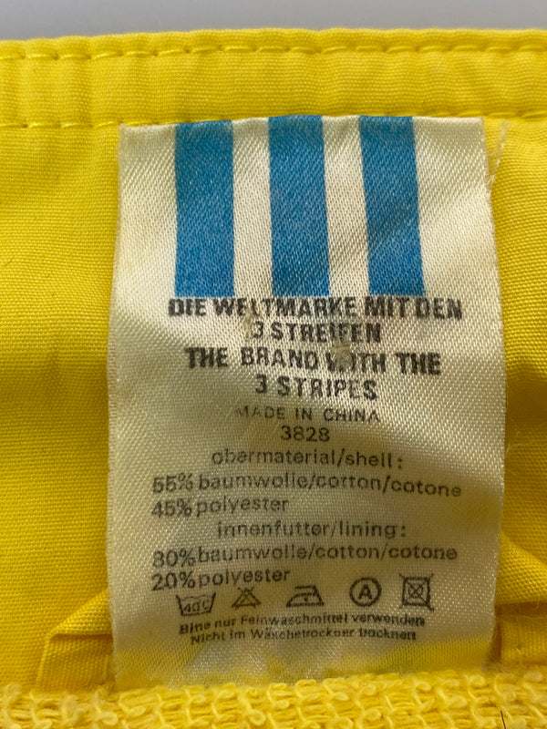 【中古品】【メンズ】 ADIDAS アディダス NYLON JACKET ナイロン ジャケット メンズ アウター 万国国旗タグ ヴィンテージ 146-261029-em-34-min サイズ：US M カラー：イエロー 万代Net店
