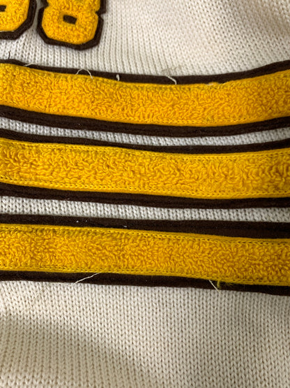 【中古品】【メンズ】 OLYMPIC SPORT GOODS,INC. オリンピック・スポーツグッズ 50-60S AWARD CARDIGAN アワードカーディガン ニット トップス 146-261024-ta-19-min サイズ：40 カラー：アイボリー 万代Net店