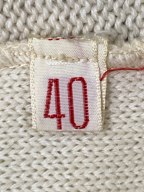 【中古品】【メンズ】 OLYMPIC SPORT GOODS,INC. オリンピック・スポーツグッズ 50-60S AWARD CARDIGAN アワードカーディガン ニット トップス 146-261024-ta-19-min サイズ：40 カラー：アイボリー 万代Net店