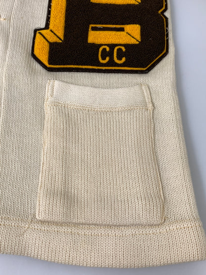 【中古品】【メンズ】 OLYMPIC SPORT GOODS,INC. オリンピック・スポーツグッズ 50-60S AWARD CARDIGAN アワードカーディガン ニット トップス 146-261024-ta-19-min サイズ：40 カラー：アイボリー 万代Net店