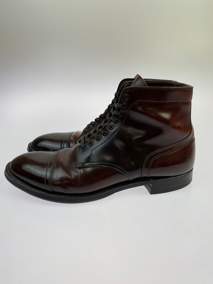 【中古品】【メンズ】 ALDEN オールデン コードバン モディファイド ブーツ メンズ シューズ 靴 馬革 164-261030-em-31-min サイズ：9 1/2 カラー：バーガンディ 万代Net店