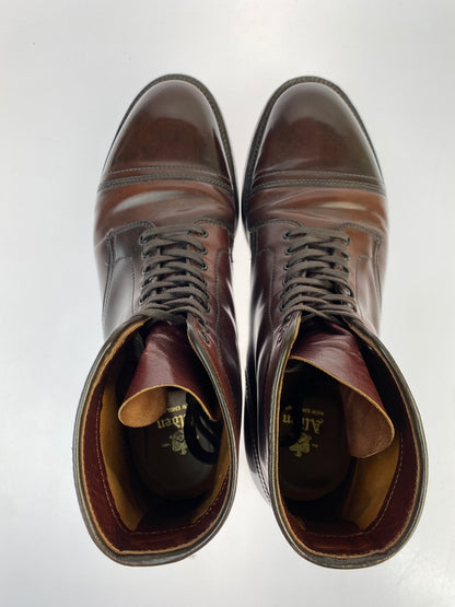 【中古品】【メンズ】 ALDEN オールデン コードバン モディファイド ブーツ メンズ シューズ 靴 馬革 164-261030-em-31-min サイズ：9 1/2 カラー：バーガンディ 万代Net店
