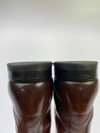 【中古品】【メンズ】 ALDEN オールデン コードバン モディファイド ブーツ メンズ シューズ 靴 馬革 164-261030-em-31-min サイズ：9 1/2 カラー：バーガンディ 万代Net店
