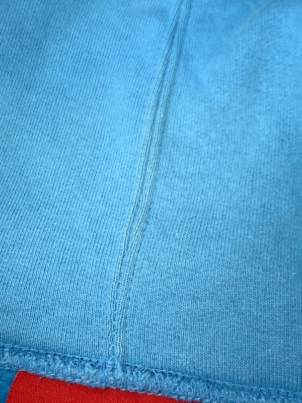 【中古品】【メンズ】 SUPREME シュプリーム WORLD FAMOUS MICRO HOODED SWEATSHIRT ワールド フェイマス マイクロ フーディー スウェットシャツ パーカー トップス 149-261027-jt-40-min サイズ：S カラー：ライトブルー 万代Net店
