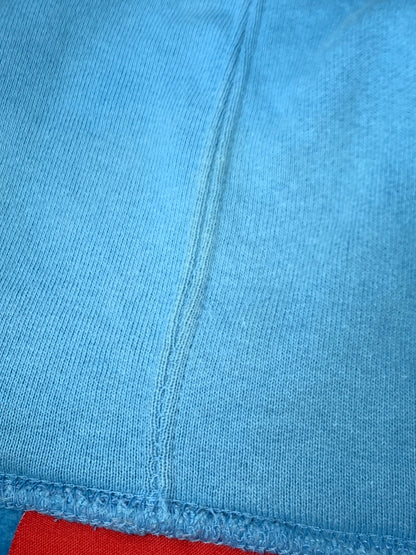 【中古品】【メンズ】 SUPREME シュプリーム WORLD FAMOUS MICRO HOODED SWEATSHIRT ワールド フェイマス マイクロ フーディー スウェットシャツ パーカー トップス 149-261027-jt-40-min サイズ：S カラー：ライトブルー 万代Net店