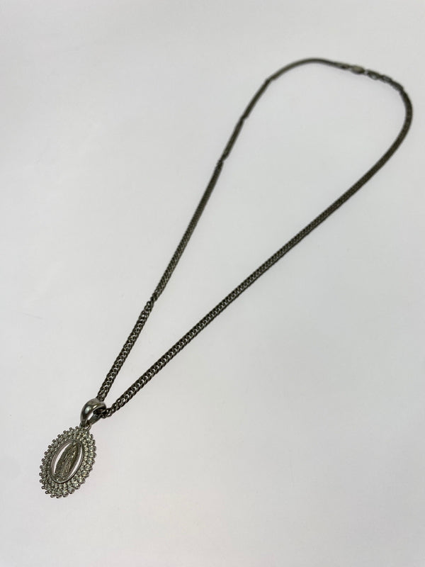 【中古品】【メンズ/レディース】 AVALANCHE アヴァランチ MARIA COIN NECKLACE マリア コイン ネックレス アクセサリー 193-261027-jt-09-min カラー：シルバー 万代Net店
