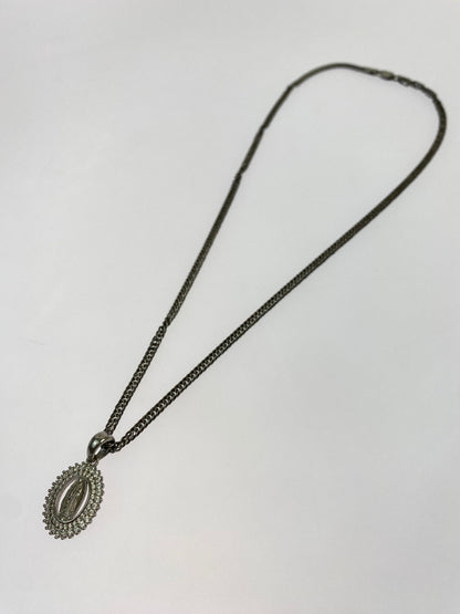 【中古品】【メンズ/レディース】 AVALANCHE アヴァランチ MARIA COIN NECKLACE マリア コイン ネックレス アクセサリー 193-261027-jt-09-min カラー：シルバー 万代Net店