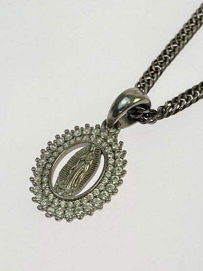【中古品】【メンズ/レディース】 AVALANCHE アヴァランチ MARIA COIN NECKLACE マリア コイン ネックレス アクセサリー 193-261027-jt-09-min カラー：シルバー 万代Net店