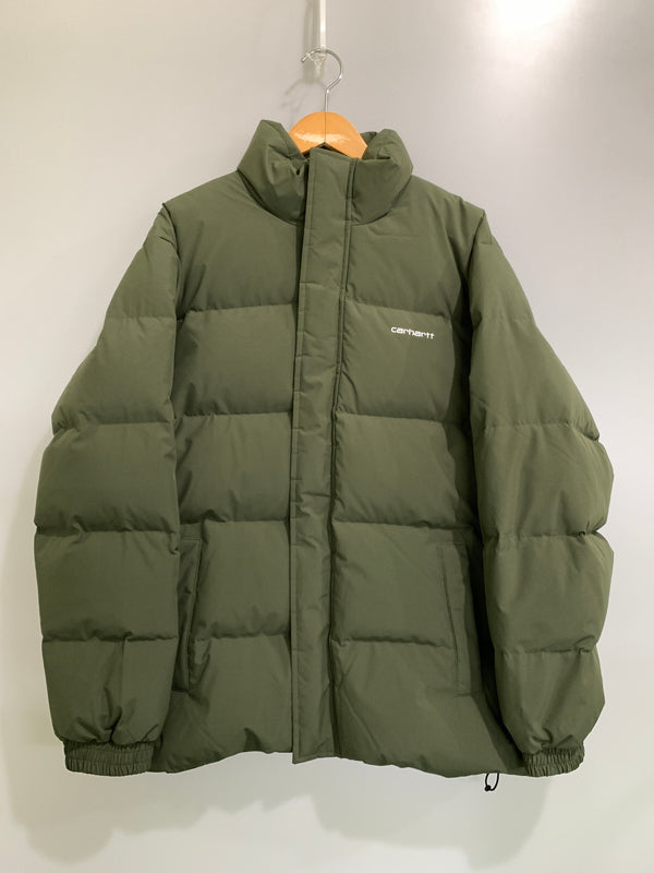 【中古品】【メンズ】 CARHARTT WIP カーハート ワークインプログレス I029450 DANVILLE JACKET ダンビルジャケット ダウンジャケット スタンドカラー アウター 142-261024-ta-15-min サイズ：L カラー：カーキ 万代Net店