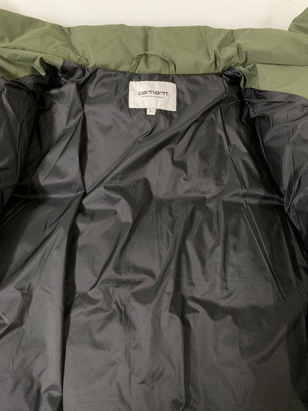 【中古品】【メンズ】 CARHARTT WIP カーハート ワークインプログレス I029450 DANVILLE JACKET ダンビルジャケット ダウンジャケット スタンドカラー アウター 142-261024-ta-15-min サイズ：L カラー：カーキ 万代Net店