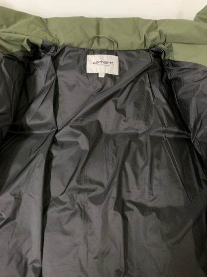 【中古品】【メンズ】 CARHARTT WIP カーハート ワークインプログレス I029450 DANVILLE JACKET ダンビルジャケット ダウンジャケット スタンドカラー アウター 142-261024-ta-15-min サイズ：L カラー：カーキ 万代Net店