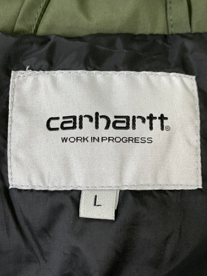 【中古品】【メンズ】 CARHARTT WIP カーハート ワークインプログレス I029450 DANVILLE JACKET ダンビルジャケット ダウンジャケット スタンドカラー アウター 142-261024-ta-15-min サイズ：L カラー：カーキ 万代Net店