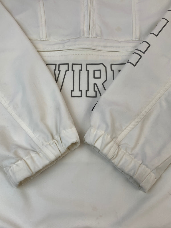 【中古品】【メンズ】 AVIREX アヴィレックス COTTON RIPSTOP LOOSE FIT PARKA コットン リップストップ ルーズ フィット パーカー 6192129 トップス プルオーバー 145-261028-hu-44-min サイズ：M カラー：ホワイト 万代Net店