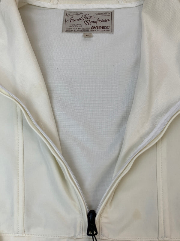 【中古品】【メンズ】 AVIREX アヴィレックス COTTON RIPSTOP LOOSE FIT PARKA コットン リップストップ ルーズ フィット パーカー 6192129 トップス プルオーバー 145-261028-hu-44-min サイズ：M カラー：ホワイト 万代Net店
