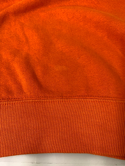 【現状渡し品】【メンズ】 JERZEES ジャージーズ 90S SOLID SWEATSHIRT 90年代 ソリッド スウェット シャツ 長袖 ヴィンテージ トップス 146-261027-hu-35-min サイズ：XL カラー：オレンジ 万代Net店