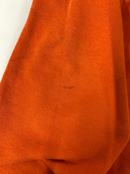 【現状渡し品】【メンズ】 JERZEES ジャージーズ 90S SOLID SWEATSHIRT 90年代 ソリッド スウェット シャツ 長袖 ヴィンテージ トップス 146-261027-hu-35-min サイズ：XL カラー：オレンジ 万代Net店