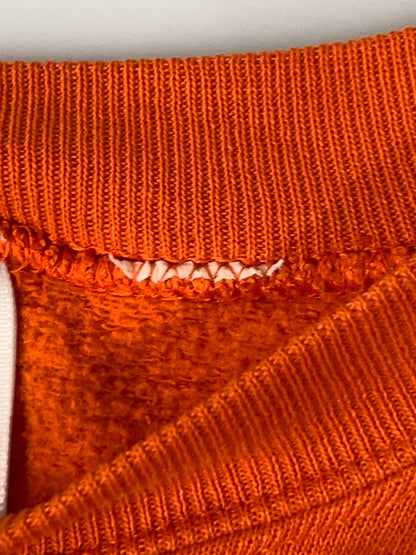 【現状渡し品】【メンズ】 JERZEES ジャージーズ 90S SOLID SWEATSHIRT 90年代 ソリッド スウェット シャツ 長袖 ヴィンテージ トップス 146-261027-hu-35-min サイズ：XL カラー：オレンジ 万代Net店