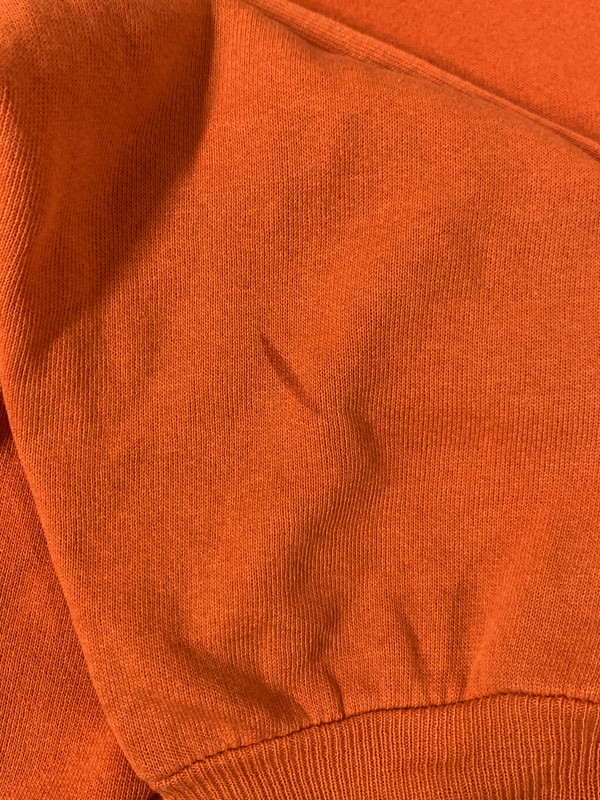 【現状渡し品】【メンズ】 JERZEES ジャージーズ 90S SOLID SWEATSHIRT 90年代 ソリッド スウェット シャツ 長袖 ヴィンテージ トップス 146-261027-hu-35-min サイズ：XL カラー：オレンジ 万代Net店