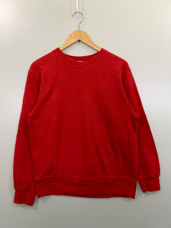 【中古品】【メンズ】 CHAMPION チャンピオン 90S 目無し SWEATSHIRT 90年代 目無し スウェットシャツ トップス トレーナー ヴィンテージ 146-261027-hu-36-min サイズ：M カラー：レッド 万代Net店