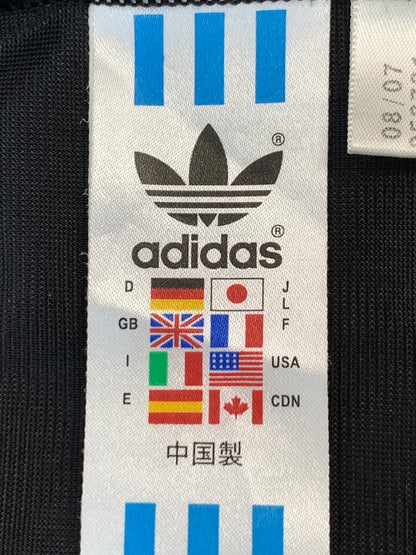 【中古品】【メンズ】 ADIDAS アディダス メキシカン トラックジャケット ジャージ トップス 146-261028-hu-42-min サイズ：L カラー：ブラック 万代Net店