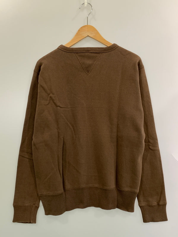 【中古品】【メンズ】 BURNS POST バーンズ ポスト BUFFALO MN SWEAT バッファロー スウェット 270 トレーナー トップス 144-261028-hu-29-min カラー：ブラウン 万代Net店