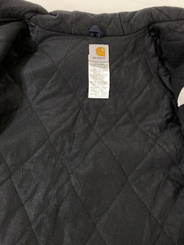 【中古品】【メンズ】 CARHARTT カーハート ACTIVE JACKET アクティブ ジャケット J130 MDT アウター ジップアップ 146-261028-hu-09-min サイズ：LARGE REGULAR カラー：ネイビー 万代Net店