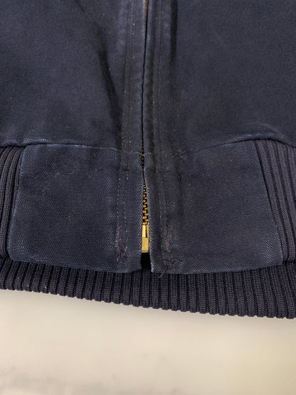 【中古品】【メンズ】 CARHARTT カーハート ACTIVE JACKET アクティブ ジャケット J130 MDT アウター ジップアップ 146-261028-hu-09-min サイズ：LARGE REGULAR カラー：ネイビー 万代Net店
