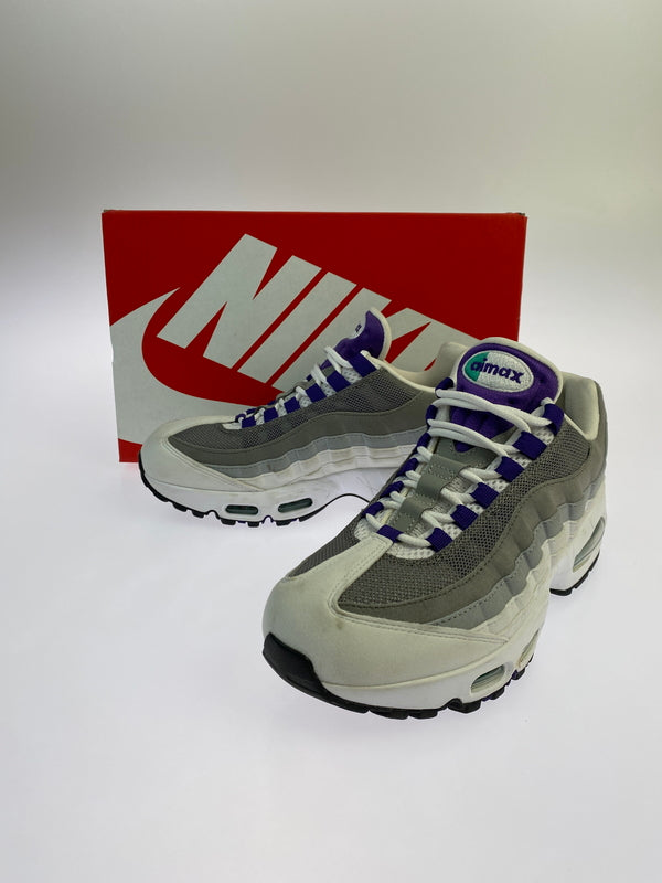 【中古品】【メンズ/レディース】 NIKE ナイキ WMNS AIR MAX 95 BIG BUBBLE ウィメンズ エア マックス 95 ビッグ バブル HJ5996-100 160-261028-hu-47-min カラー：WHITE / COURT PURPLE 万代Net店