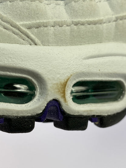 【中古品】【メンズ/レディース】 NIKE ナイキ WMNS AIR MAX 95 BIG BUBBLE ウィメンズ エア マックス 95 ビッグ バブル HJ5996-100 160-261028-hu-47-min カラー：WHITE / COURT PURPLE 万代Net店
