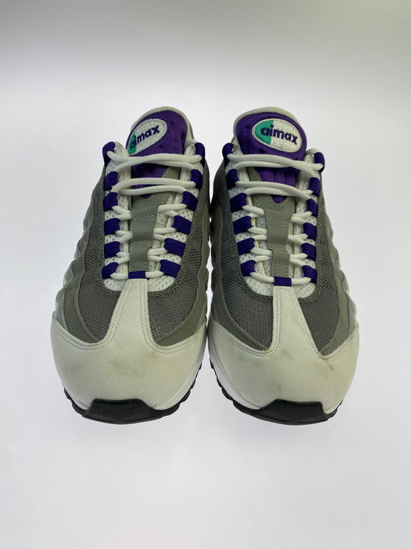 【中古品】【メンズ/レディース】 NIKE ナイキ WMNS AIR MAX 95 BIG BUBBLE ウィメンズ エア マックス 95 ビッグ バブル HJ5996-100 160-261028-hu-47-min カラー：WHITE / COURT PURPLE 万代Net店