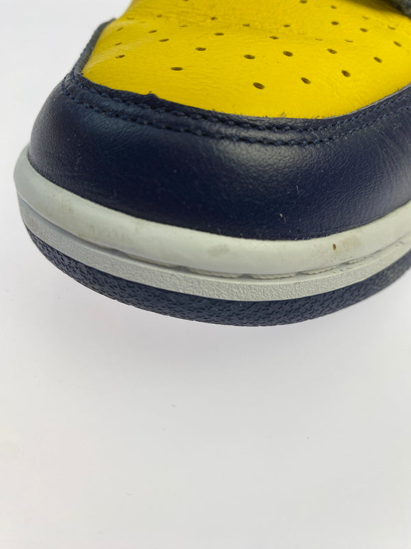 【中古品】【メンズ】 NIKE ナイキ DUNK HIGH RETRO SE MICHIGAN ダンク ハイ レトロ エスイー ミシガン HF3143-700 靴 シューズ スニーカー 160-261028-hu-48-min カラー：VARSITY MAIZE / MIDNIGHT NAVY 万代Net店
