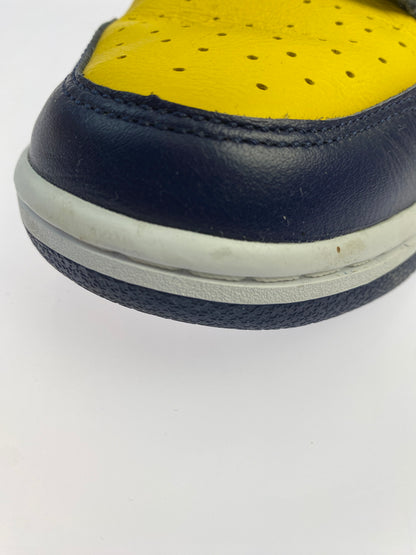 【中古品】【メンズ】 NIKE ナイキ DUNK HIGH RETRO SE MICHIGAN ダンク ハイ レトロ エスイー ミシガン HF3143-700 靴 シューズ スニーカー 160-261028-hu-48-min カラー：VARSITY MAIZE / MIDNIGHT NAVY 万代Net店
