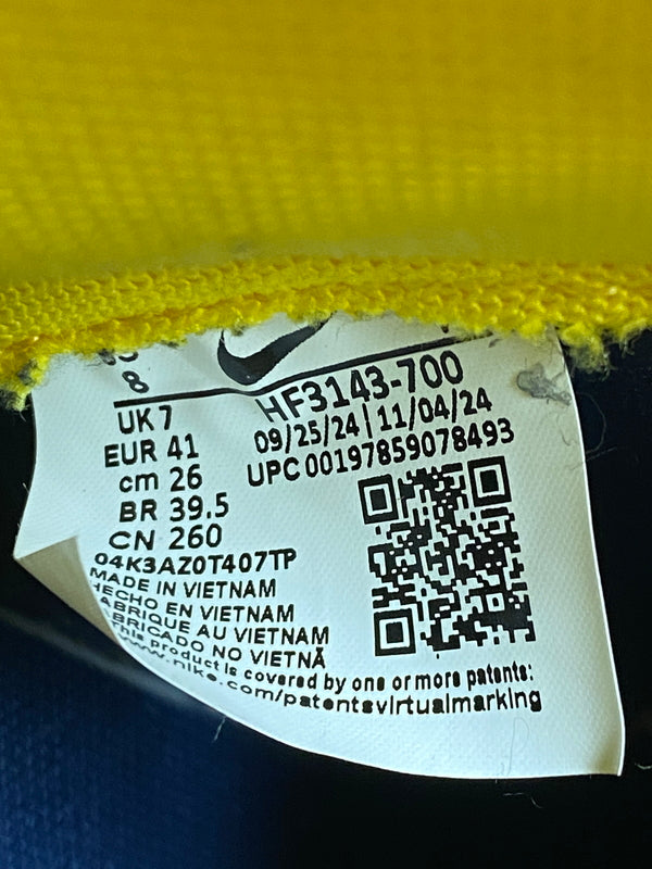 【中古品】【メンズ】 NIKE ナイキ DUNK HIGH RETRO SE MICHIGAN ダンク ハイ レトロ エスイー ミシガン HF3143-700 靴 シューズ スニーカー 160-261028-hu-48-min カラー：VARSITY MAIZE / MIDNIGHT NAVY 万代Net店