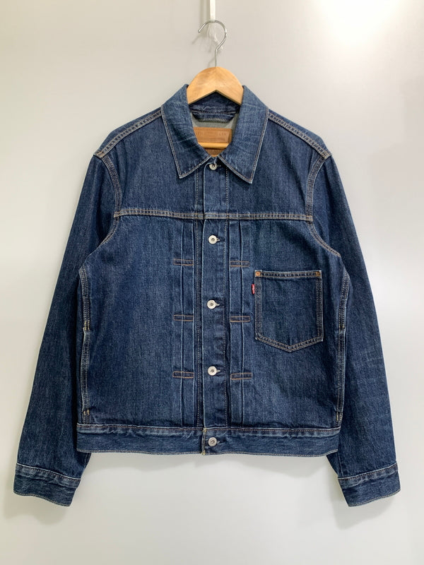 【中古品】【メンズ】 LEVI'S PREMIUM リーバイス プレミアム TYPE1 TRACKER JACKET トラッカー ジャケット デニム ジャッケット アウター Gジャン 145-261028-hu-03-min サイズ：S カラー：インディゴ 万代Net店